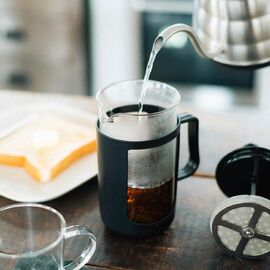 Hario Cafe Press U Френч-пресс 600 мл черный, фото , изображение 4