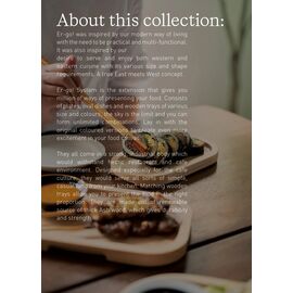 Loveramics Er-go! Поднос 22 см овальный деревянный натуральный, фото , изображение 3