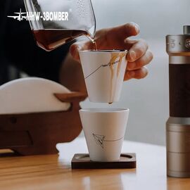 MHW-3BOMBER Winter Шот керамический 120 мл белый, фото , изображение 3