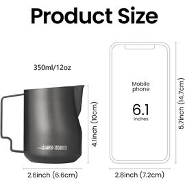 MHW-3BOMBER Turbo Питчер 350 мл сталь, фото , изображение 4