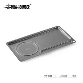 MHW-3BOMBER Uni Поднос сервировочный 28 см x 15 см x 1 см антрацит, фото 