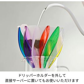 Hario V60 Воронка Suiren 02 радуга, фото , изображение 4