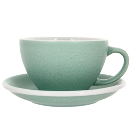 Loveramics Egg Кофейная пара 300 мл изумрудная, фото 