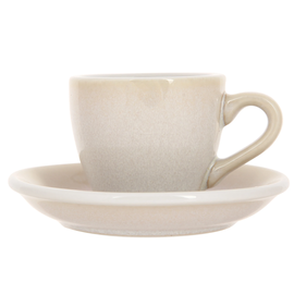 Loveramics Egg Кофейная пара 80 мл бежевая, фото 