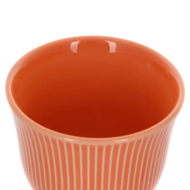 Loveramics Embossed Tasting Cup Чашка 250 мл оранжевая, фото , изображение 2