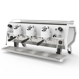 Sanremo D8 PRO 3 высокие группы Total White Кофемашина автоматическая белая, фото 