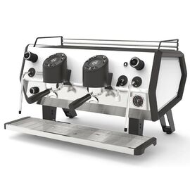 Sanremo D8 PRO 2 высокие группы Кофемашина автоматическая бело-черная, фото 