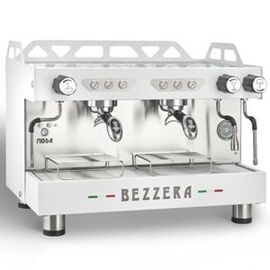 Bezzera Moda DE 2GR Кофемашина рожковая автоматическая белая с экономайзером и подсветкой мультифазная, фото 