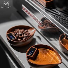 Muvna Bean Plate Весы для кофе с деревянной чашей