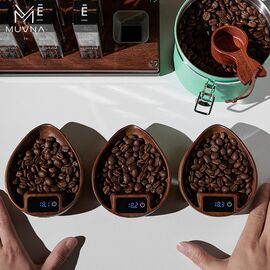 Muvna Bean Plate Весы для кофе с деревянной чашей