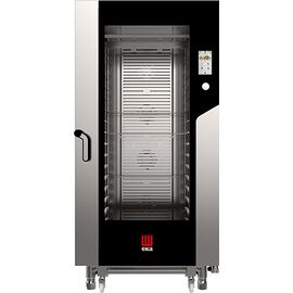 Tecnoeka MKF 1664 TS Печь конвекционная электрическая с паром 16 уровней 600x400 Touch Screen, фото 