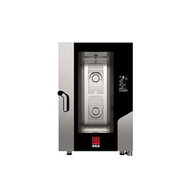 Tecnoeka MKF 1111 BM Пароконвектомат электрический 11 уровней GN 1/1 Black Mask с автомойкой и термощупом