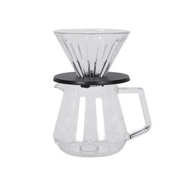 Timemore Crystal Eye Brewer Set 01 Набор для пуровера 360 мл PCTG прозрачный черный