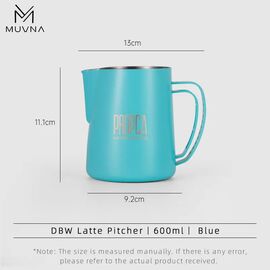 Питчер Muvna DBW Propca Lion, бирюзовый, 600 мл