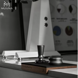 Коврик для темпинга Muvna Solid Wood  угловой, черный