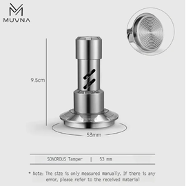 Muvna Click Sonorous 53 мм Темпер динамометрический рифлёный стальной, фото 