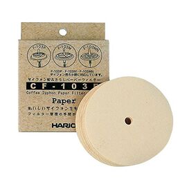 Hario CF-103E Бумажные фильтры для сифонов DCA-3/5 NCA-3/5 100 шт, фото 
