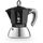 Bialetti 6932 Moka Induction на 2 чашки чёрная Гейзерная кофеварка, фото 