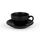 MHW-3BOMBER Latte Cup Кофейная пара 280 мл черная, фото 