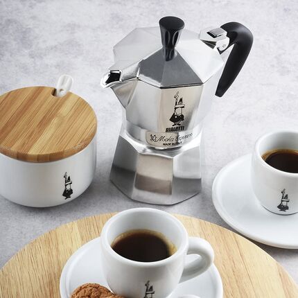 Bialetti 1164 Moka Express 4 Tintins