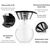 Bodum 11571-01S Pour Over Пуровер с постоянным фильтром черный, фото , изображение 5