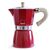 Gnali&Zani Venezia Гейзерная кофеварка на 9 чашек красная, фото 
