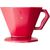 Bialetti 4911 Пластиковый пуровер на 2 чашки красный, фото 