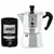 Bialetti Moka Express на 3 чашки + кофе молотый Milano 250г, фото 