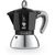 Bialetti 6932 Moka Induction на 2 чашки чёрная Гейзерная кофеварка, фото 