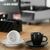 MHW-3BOMBER Espresso Cup Кофейная пара 80 мл черная, фото , изображение 2