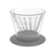 Brewista Smart Dripper Flat V Cone Glass Dripper Пуровер с усеченным конусообразным дном, фото 