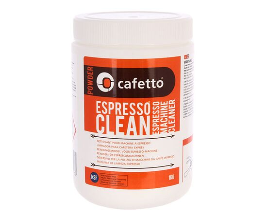 Cafetto Espresso Clean Чистящее средство для эспрессо-машин в порошке 1 кг, фото 