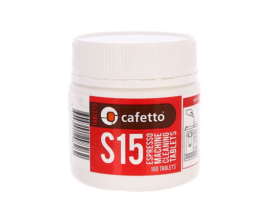 Cafetto S15 Tablets Чистящее средство для эспрессо-машин в таблетках 100 шт по 1.5 г, фото 