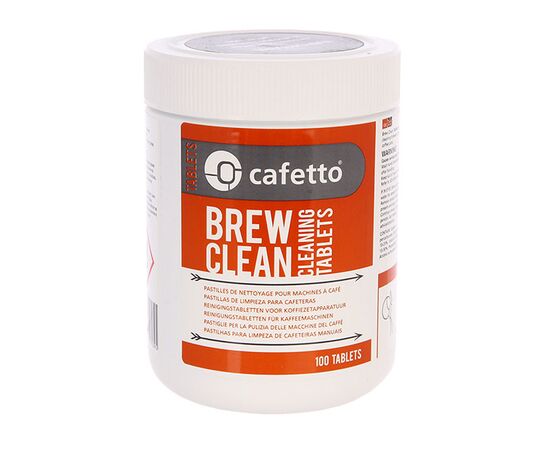 Cafetto Brew Clean Tablets Чистящее средство для фильтр-кофемашин в таблетках 100 шт, фото 