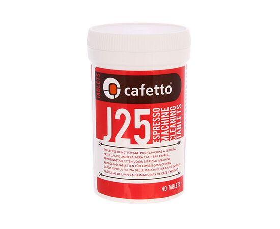 Cafetto J25 Tablets Чистящее средство для эспрессо-машин в таблетках 40 шт, фото 