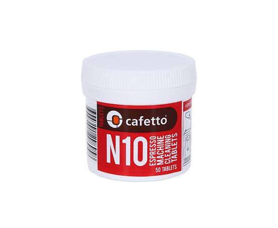 Cafetto N10 Tablets Чистящее средство для эспрессо-машин в таблетках 50 шт по 1 г, фото 