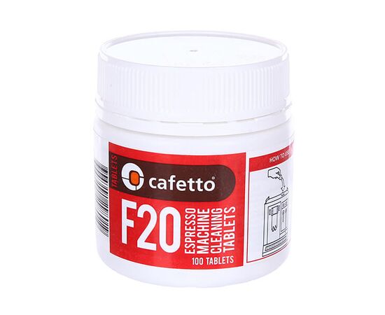 Cafetto F20 Tablets Чистящее средство для эспрессо-машин в таблетках 100 шт по 2 г, фото 