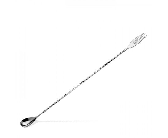 Lumian Trident fork Барная ложка 40 см нержавеющая сталь, фото 