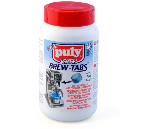 PULY CAFF Plus Brew Tabs Таблетки для очистки эспрессо-машин Ø20 мм 120 шт, фото 