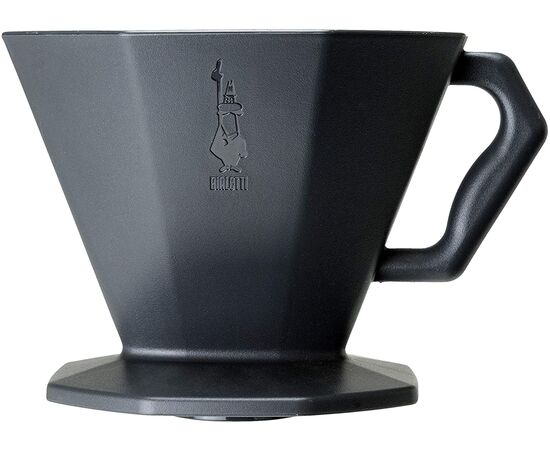 Bialetti Пластиковый пуровер на 2 чашки чёрный, фото 