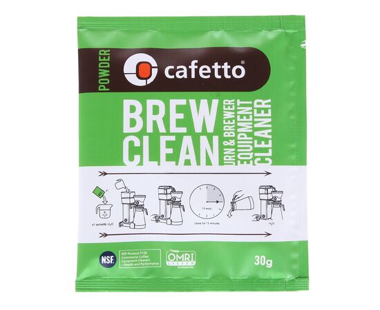 Cafetto Brew Clean Чистящее средство от кофейных масел в порошке 30 г, фото 
