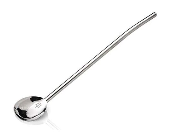 Lumian Vortex Коктейльная ложка-трубочка серебро, фото 