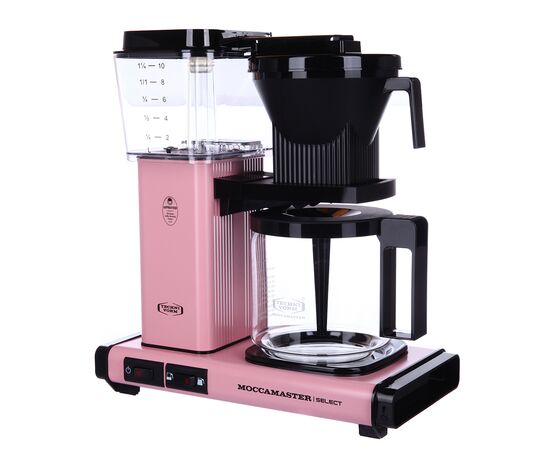 Moccamaster KBG Select Капельная кофеварка розовая, фото 