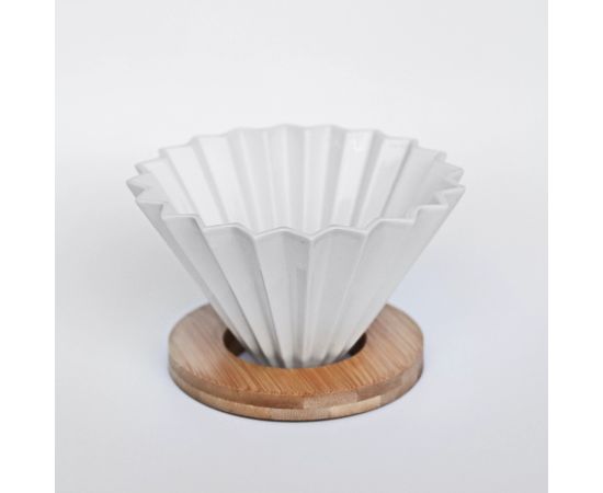 AnyBar Оригами Керамический пуровер 1-4 чашки белый, фото 