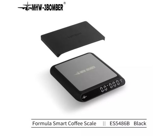 MHW-3BOMBER Formula Smart Весы для кофе черные, фото 