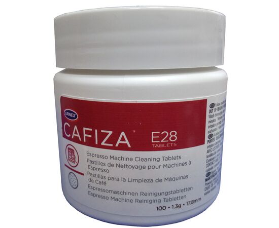 Urnex Cafiza E28 Таблетки для очистки эспрессо-машин 100 шт., фото 