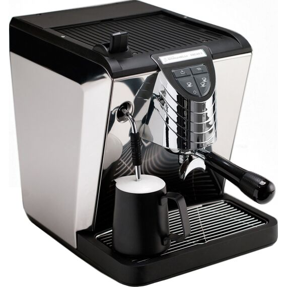Nuova Simonelli Oscar II Tank Black + prof. pressostat, заливная кофемашина автомат, прессостат, черная, фото , изображение 5 Nuova Simonelli Oscar II Tank Black + prof. pressostat, заливная кофемашина автомат, прессостат, черная, фото , изображение 5