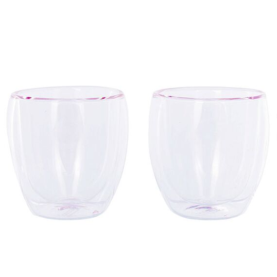 Tiamo HG2052 Набор бокалов с двойными стенками 100 мл 6 шт., фото , изображение 3