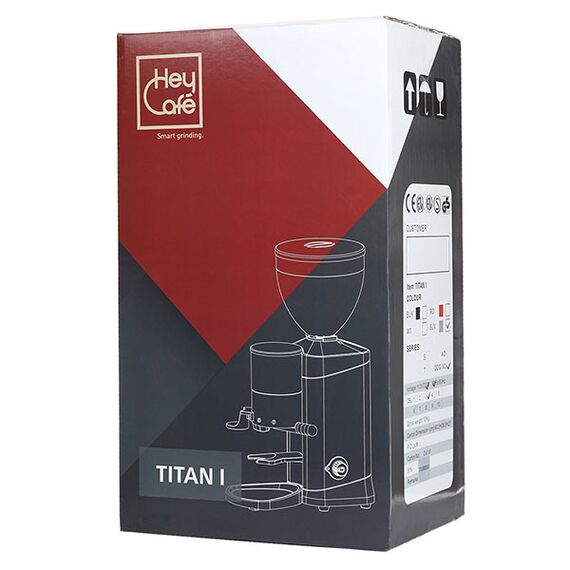 HeyCafe Titan I ODG V3 Кофемолка профессиональная серебряная, фото , изображение 8