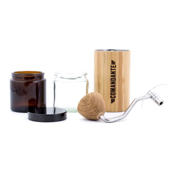 Comandante C40 NITRO BLADE Bamboo Кофемолка ручная, фото , изображение 6